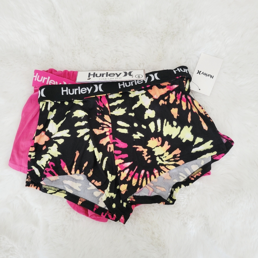 💐HURLEY 2-PACK SLEEP SHORTS SIZE S